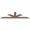 Ekena Millwork Richland Smooth Timber Gable Bracket, Douglas Fir, 84"W x 24"H x 1 1/2"D x 5 1/2"F, 7/12 Pitch GBW084X24X0206RIC00SDF - alternate 2